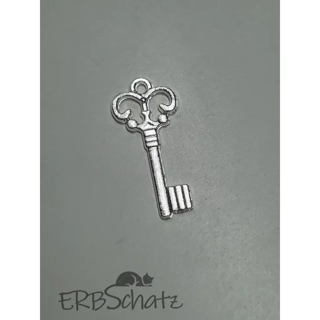 Anhänger/Charm kleiner Schlüssel - Silber