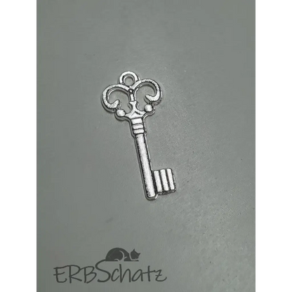 Anhänger/Charm kleiner Schlüssel - Silber