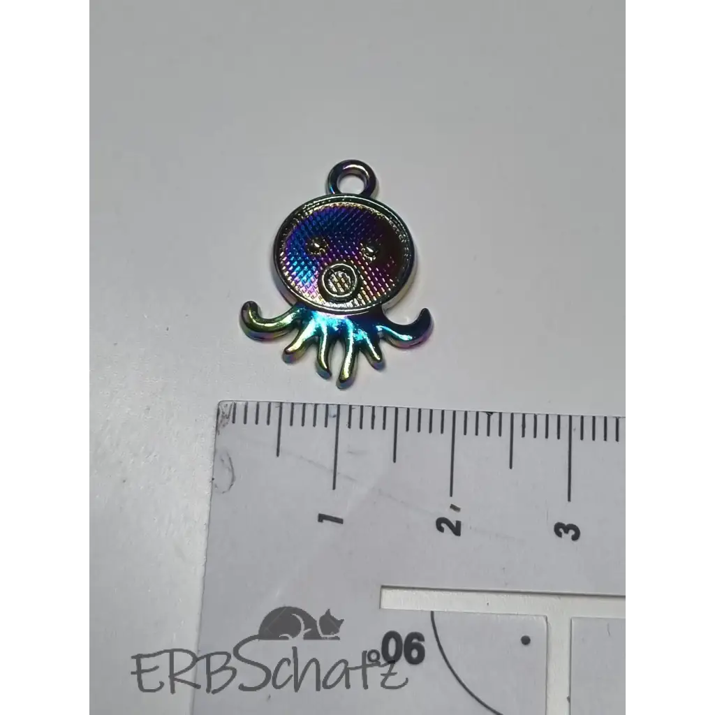 Anhänger/Charm Rainbow Kraken