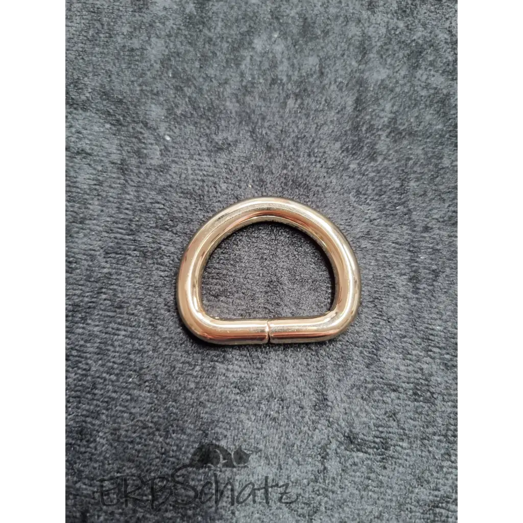 D-Ring Gold breit für 25mm Gurtband - Gold