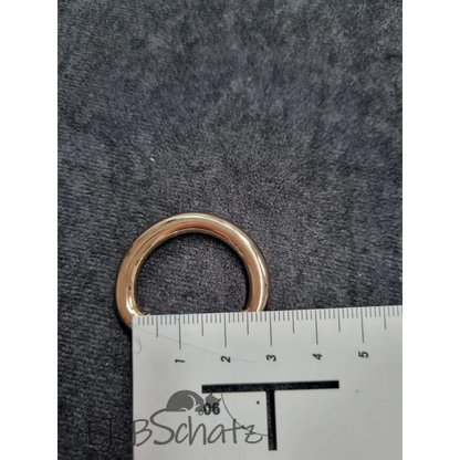 D-Ring Gold breit für 25mm Gurtband - Gold