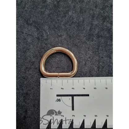 D-Ring Gold breit für 25mm Gurtband - Gold