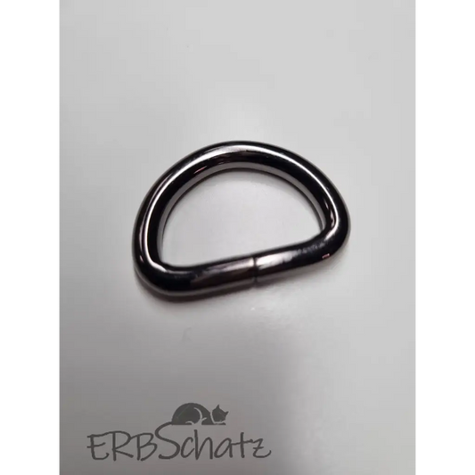D-Ring GunMetal breit für 25mm Gurtband - Gun Metal
