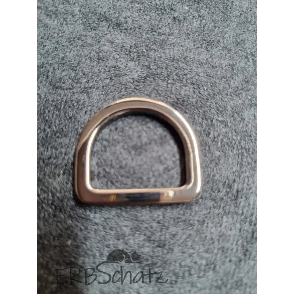 D-Ring Gunmetal für 20mm Gurtband - Gunmetal