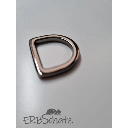 D-Ring Gunmetal für 20mm Gurtband - Gunmetal