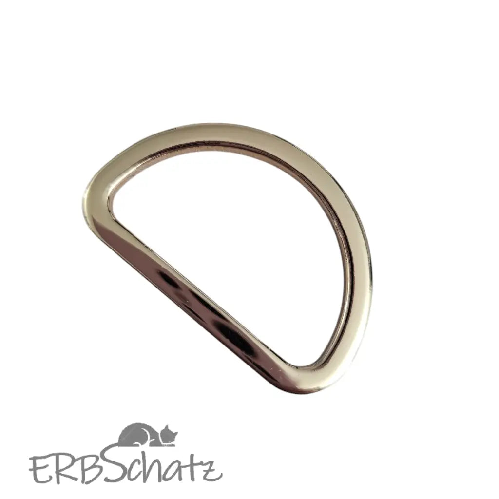 D-Ringe Modern Farbauswahl für 38mm Gurtband - Gold