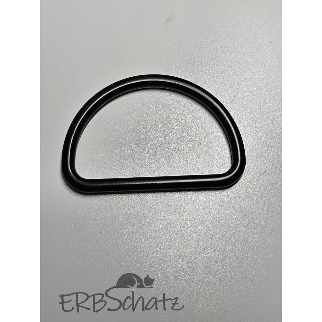 D-Ringe schmale Form Schwarz matt für 30mm Gurtband