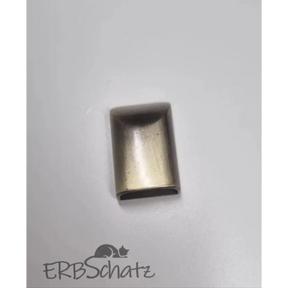 Endstücke Reißverschluss 10x17mm - Bronze