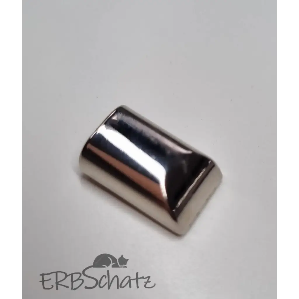 Endstücke Reißverschluss 10x17mm - Silber