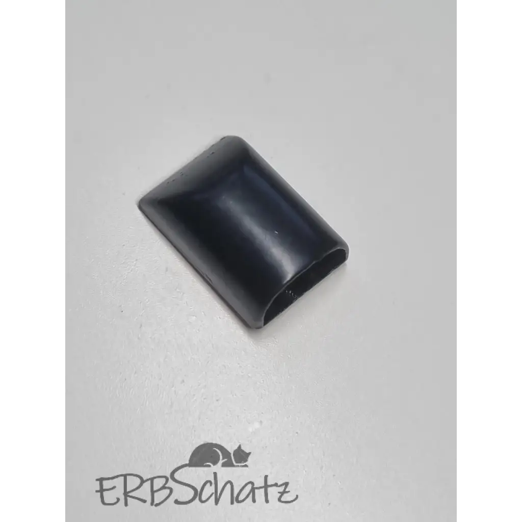 Endstücke Reißverschluss Black matt 10x17mm