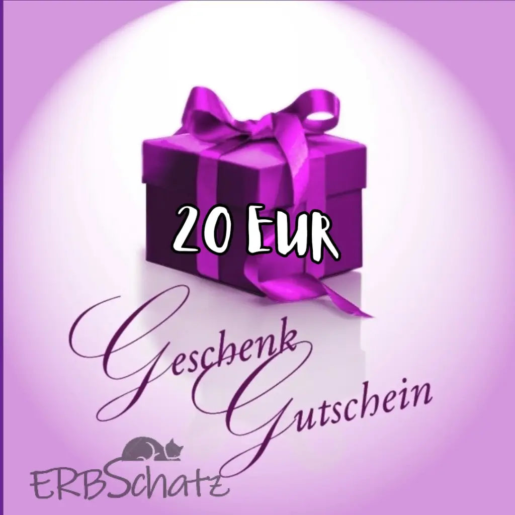 Erbschatz-Geschenkgutschein - 20,00 € - Geschenkgutscheine