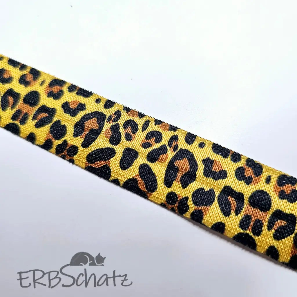 Falzgummiband Bedruckt breite 20mm - Classic Leo