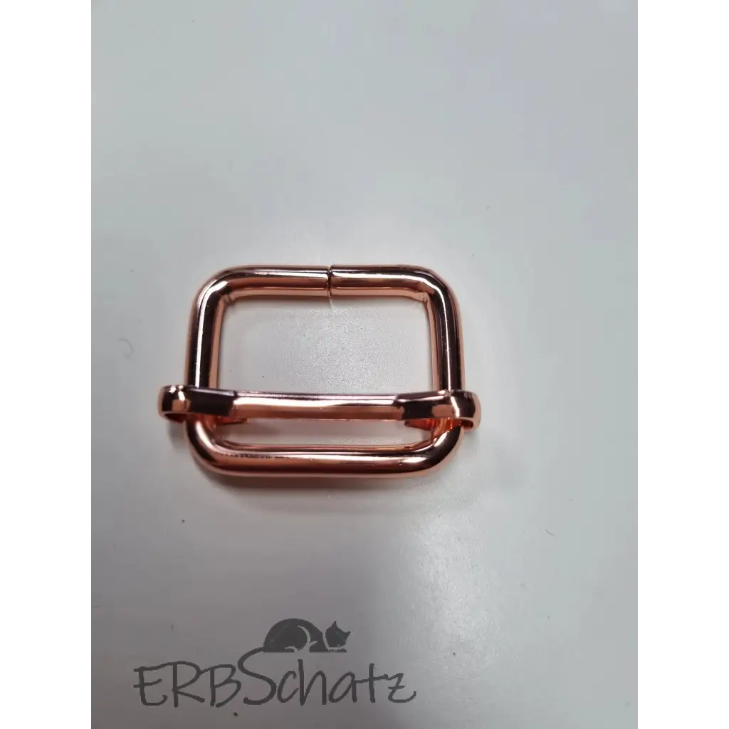 Gurtschieber Farbauswahl für 25mm Gurtband - Rosegold