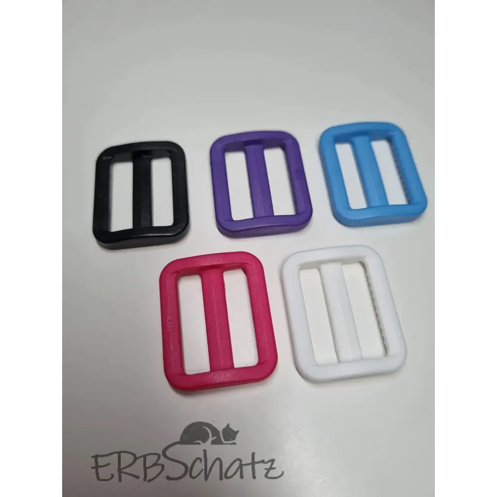 Gurtschieber Kunststoff Farbauswahl für 25mm Gurtband