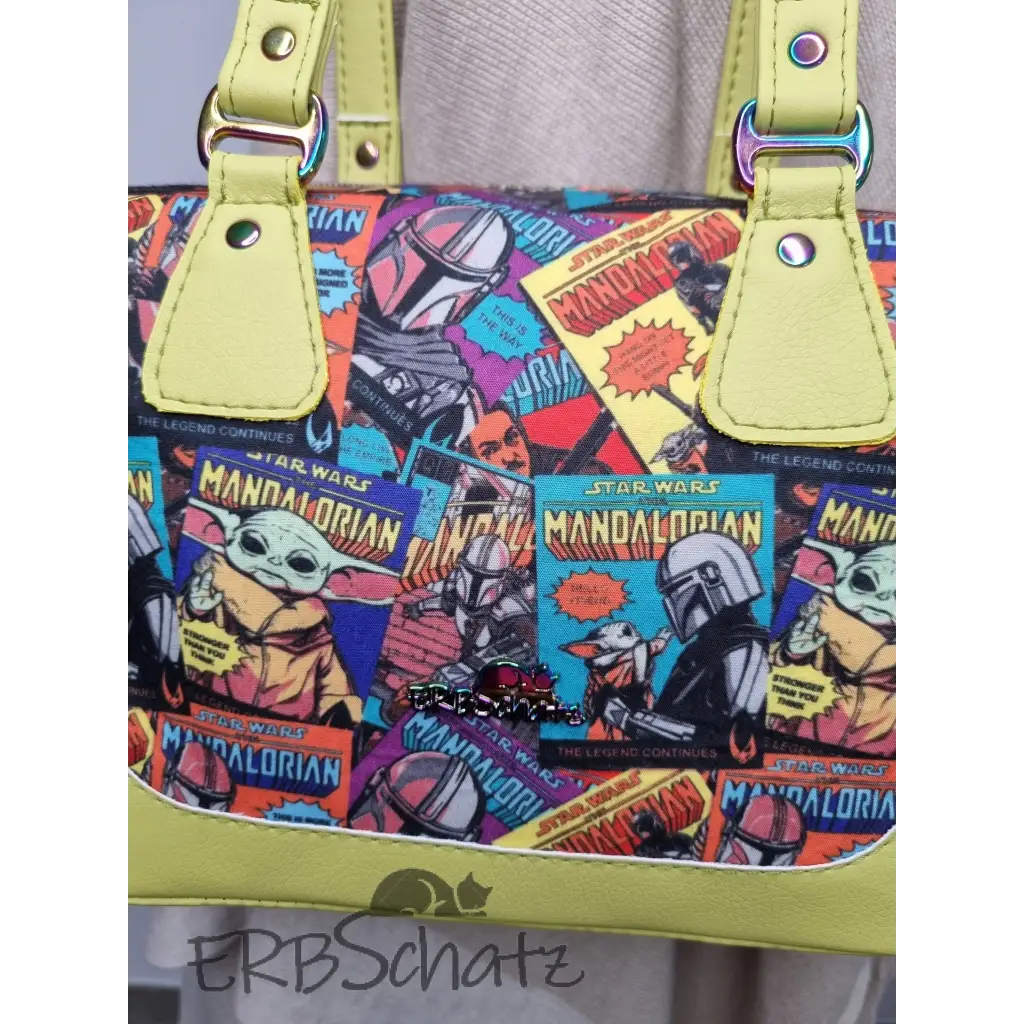 Handtasche Comic kleiner Alien