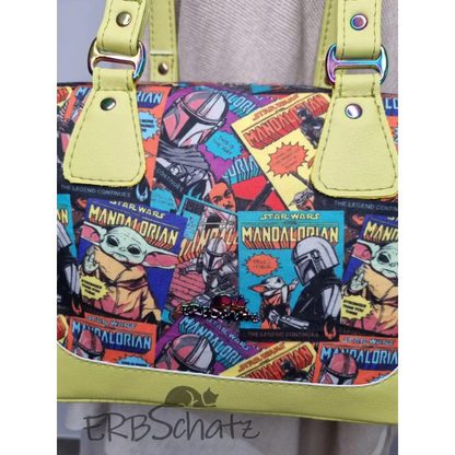 Handtasche Comic kleiner Alien