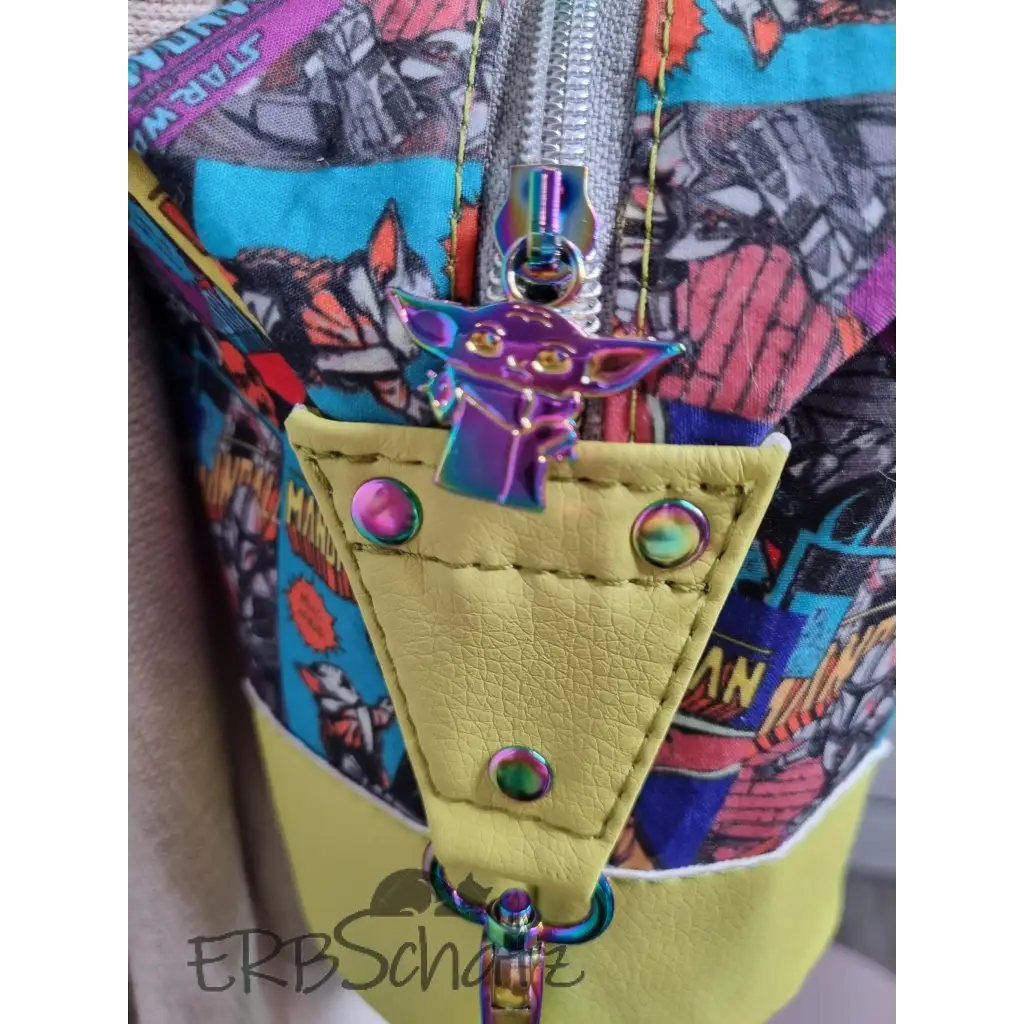 Handtasche Comic kleiner Alien