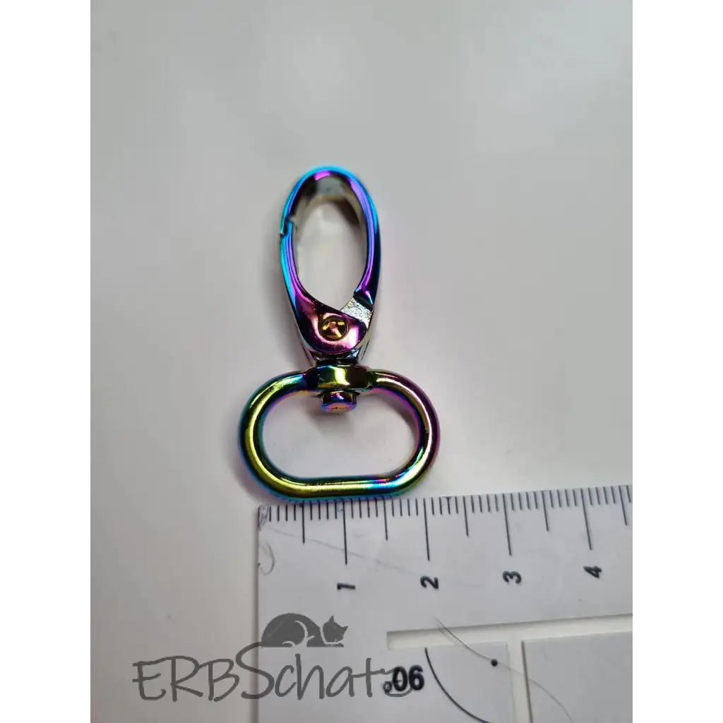 Karabiner Rainbow für 20mm Gurtband - Rainbow