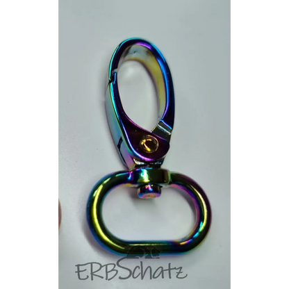 Karabiner Rainbow für 20mm Gurtband - Rainbow