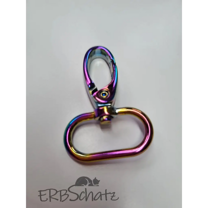 Karabiner Rainbow für 25mm Gurtband - Rainbow