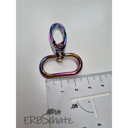 Karabiner Rainbow für 25mm Gurtband - Rainbow