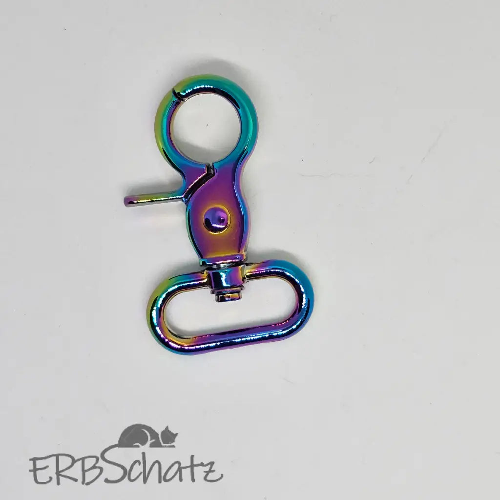 Karabiner Rainbow für 25mm Gurtband (neue Form) - Rainbow