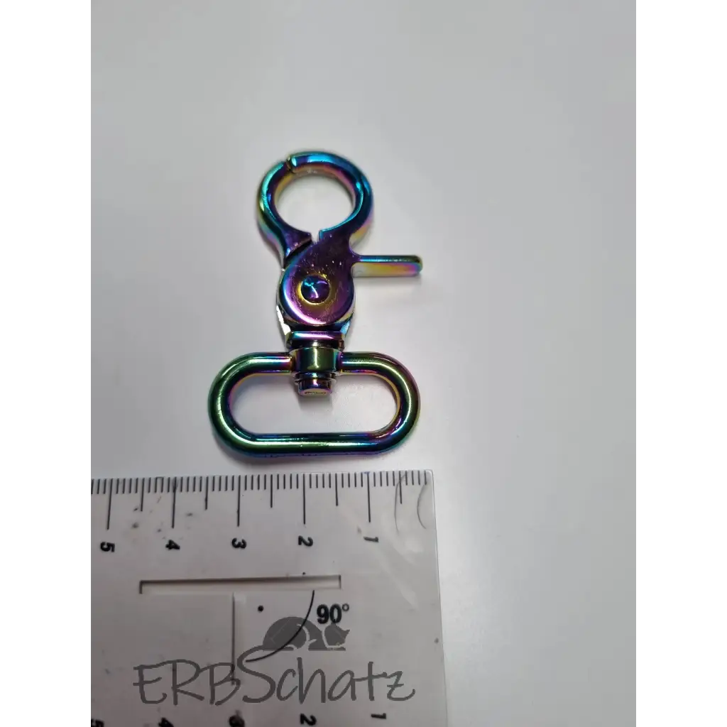 Karabiner Rainbow für 25mm Gurtband (neue Form) - Rainbow