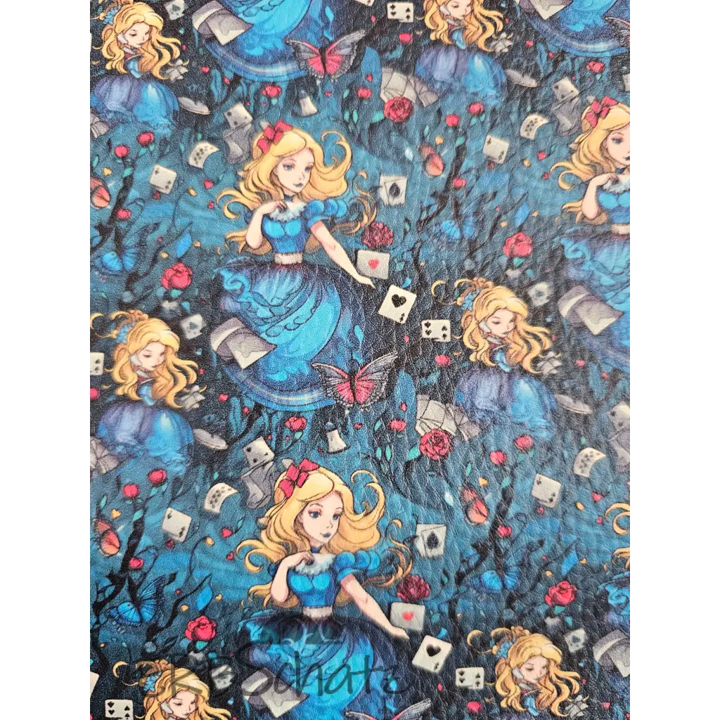 Kunstleder Alice Dreams 30 x 140 cm - Alice Dreams