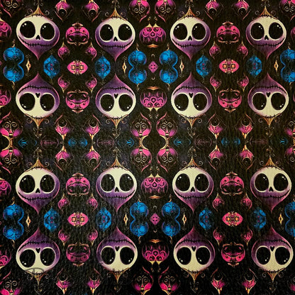 Kunstleder Happy Skulls 50 x 140 cm - Happy Skulls