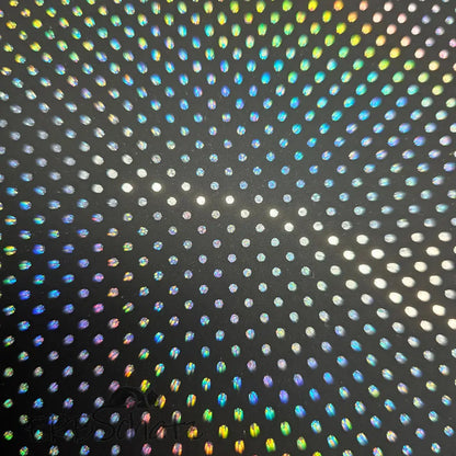 Kunstleder Holo Dots Rollen 30 x 135 cm