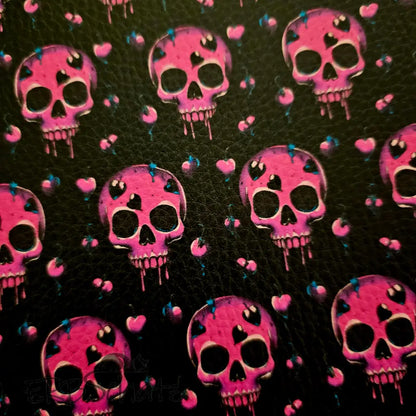 Kunstleder Juicy Skulls 50 x 140 cm - Juicy Skulls