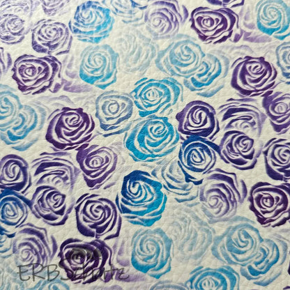 Kunstleder Outline Roses 30 x 140 cm - Outline Roses on