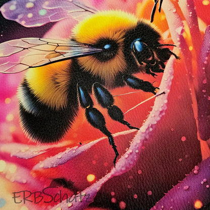 Kunstleder Panel BumbleBee Collection 30x 30cm - P30