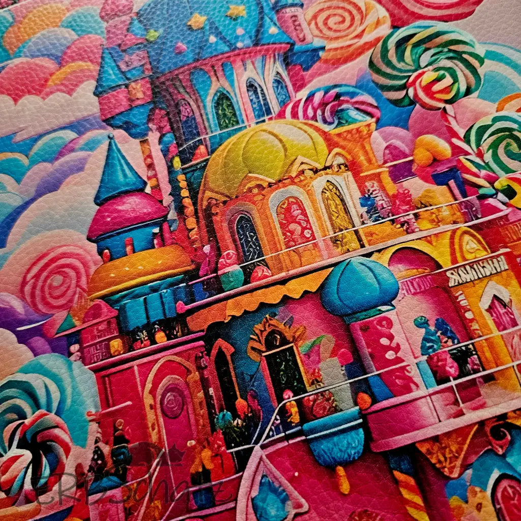 Kunstleder Panel Candyland 25x 25cm - Candyland 25 - P25