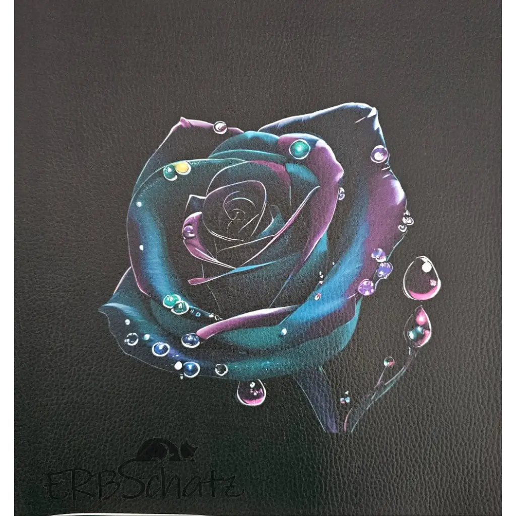 Kunstleder Panel Dark Rose 30x 30cm - Dark Rose - P30