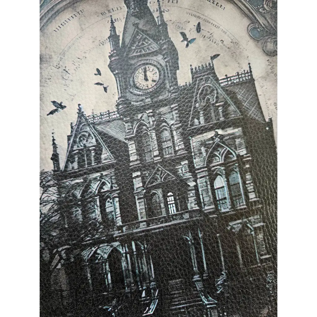 Kunstleder Panel Gothic Mansions (Auswahl) 30x 30cm - P30