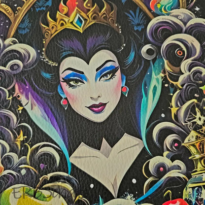 Kunstleder Panel Green evil Queen 30x 30cm - evil Queen