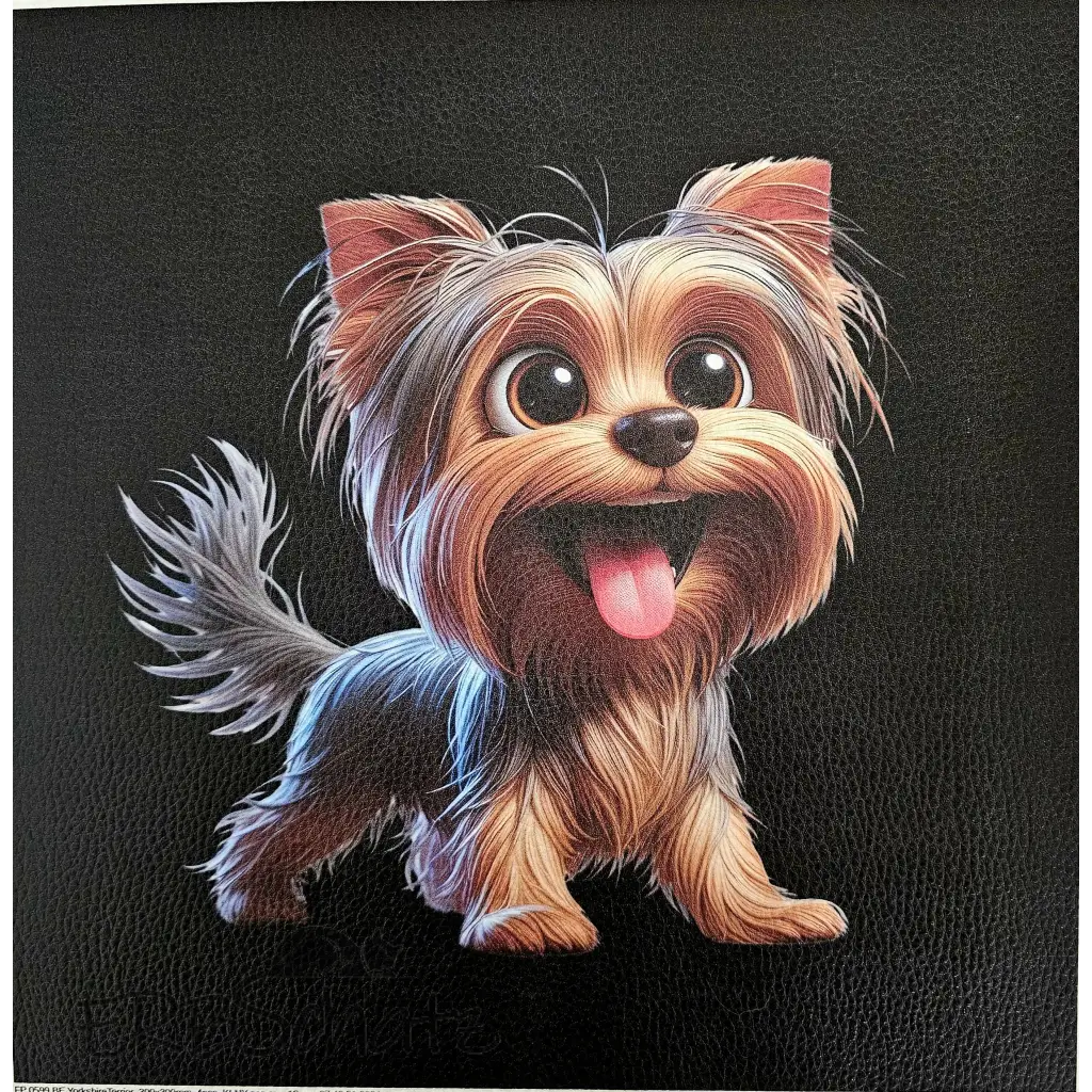 Kunstleder Panele Happy Dogs Collection 30x 30cm