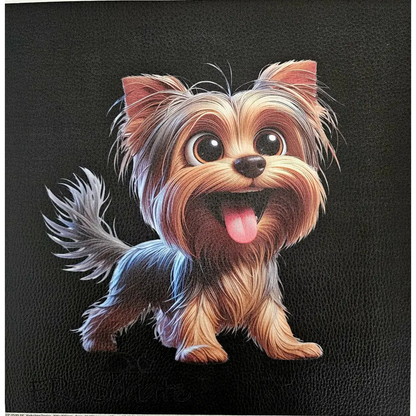 Kunstleder Panele Happy Dogs Collection 30x 30cm