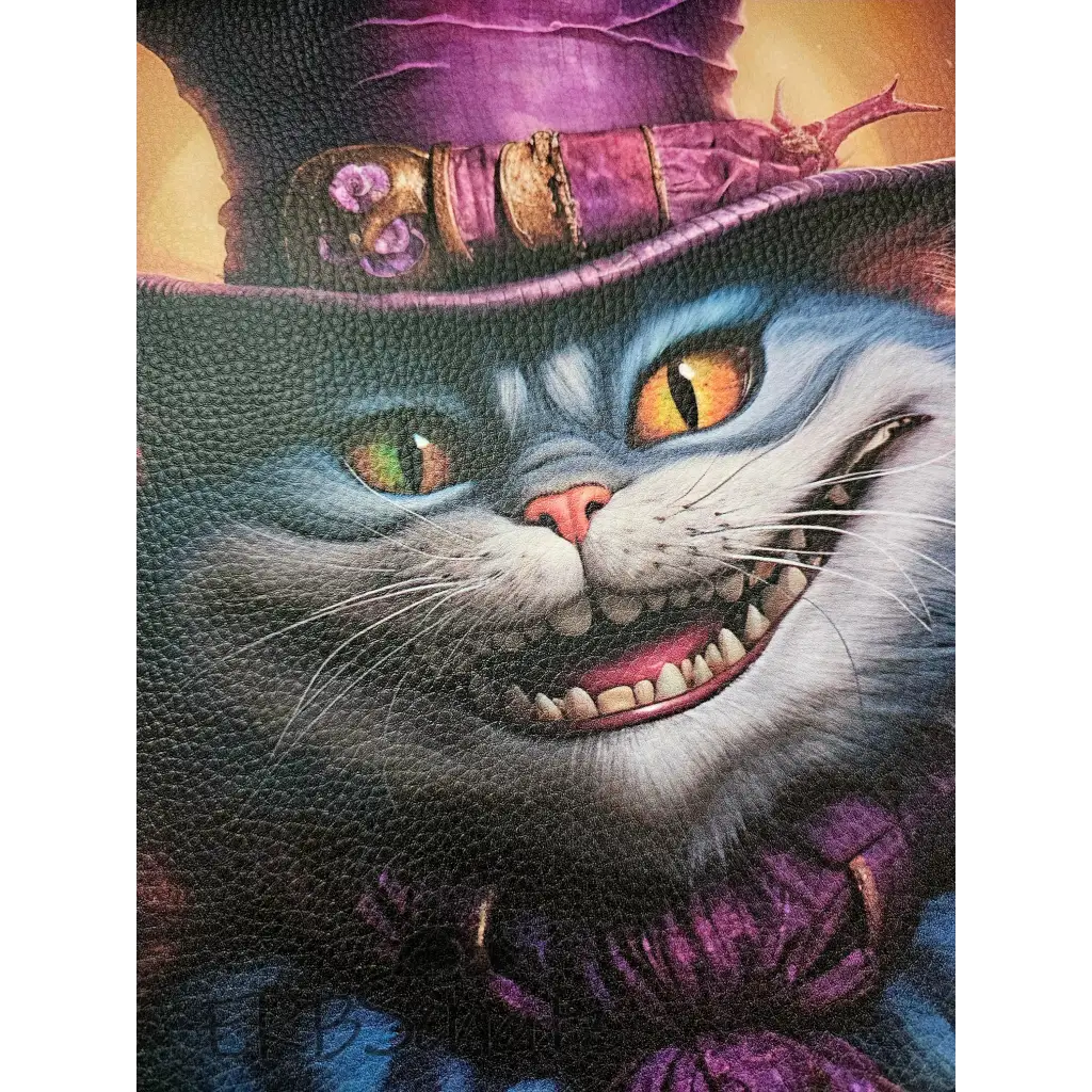 Kunstleder Panel Hatter Cat 25x 25cm - Hatter Cat 25 - P25