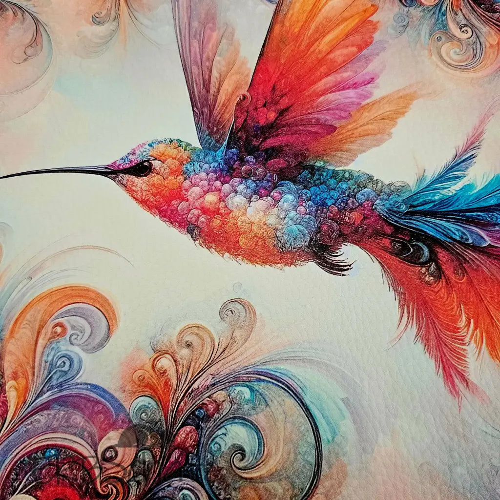 Kunstleder Panel Hummingbird Collection 30x 30cm - P30