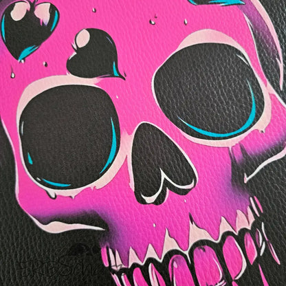 Kunstleder Panel Juicy Skull 25 x 25cm - Juicy Skull 25