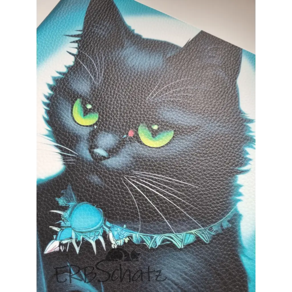 Kunstleder Panel Killer Cat 25x 25cm - Killer Cat - P25