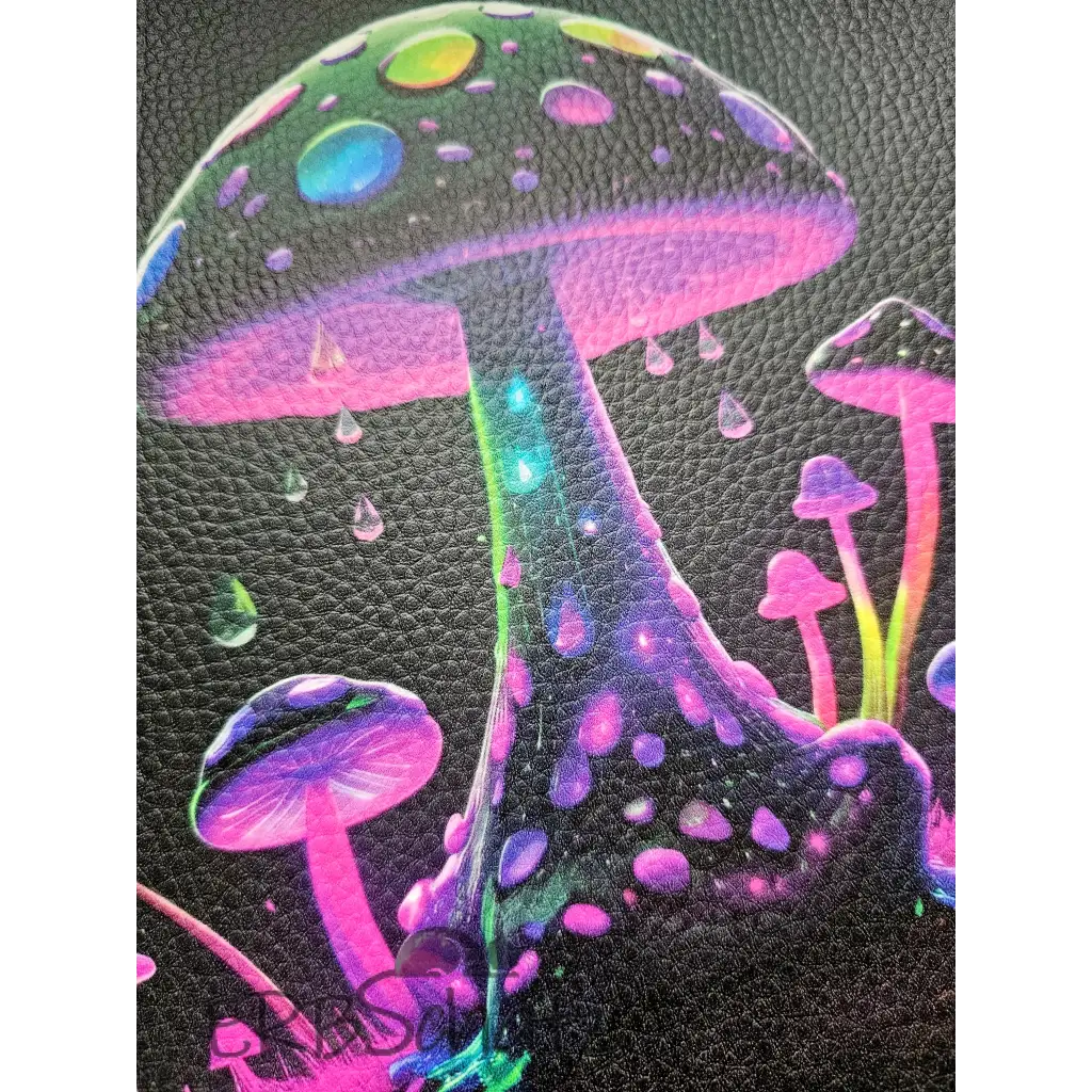 Kunstleder Panel Magic Mushroom 25x 25cm - Magic Mushroom