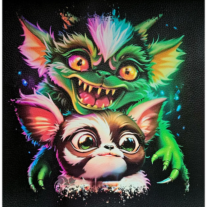 Kunstleder Panel Monsters 30x 30cm - Monsters - P30