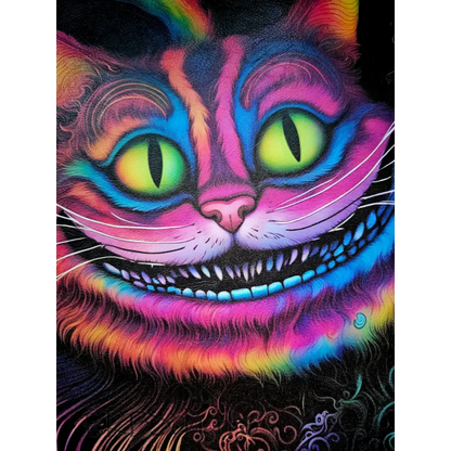 Kunstleder Panel Vibrant Myst Cat 30x 30cm - Vibrant Myst