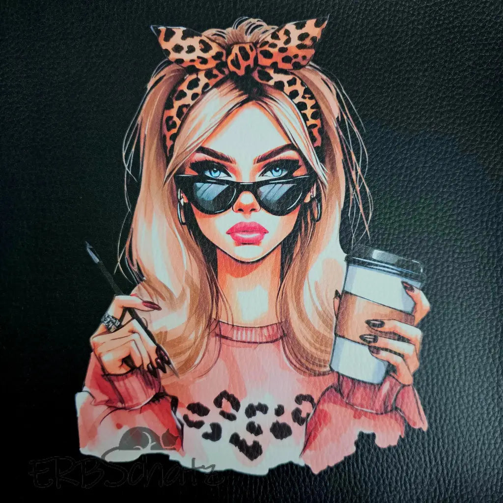 Kunstleder Panele Coffee Girls Collection 25x 25cm - P25