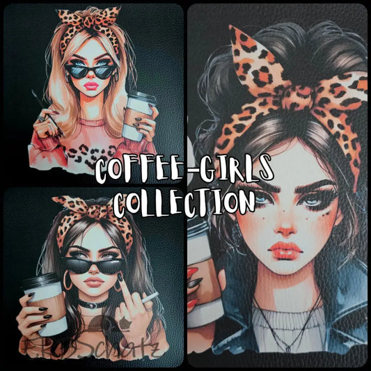 Kunstleder Panele Coffee Girls Collection 25x 25cm - P25