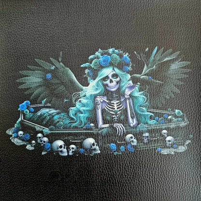 Kunstleder Panele Goth Coffin Collection 25x 25cm - P25