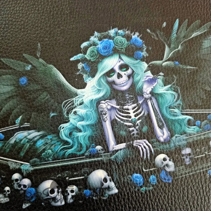 Kunstleder Panele Goth Coffin Collection 25x 25cm - Coffin